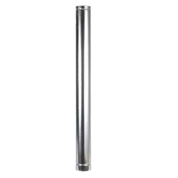 Selkirk Corporation Selkirk 184048 Round Gas Vent Pipe 4 in. x 4 ft. - pack of 2 4091245 - main